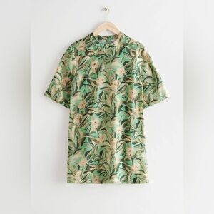& Other Stories tropical mini dress